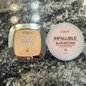 L’Oréal bundle - True Match & Infallible Blur-Fection Powder Duo